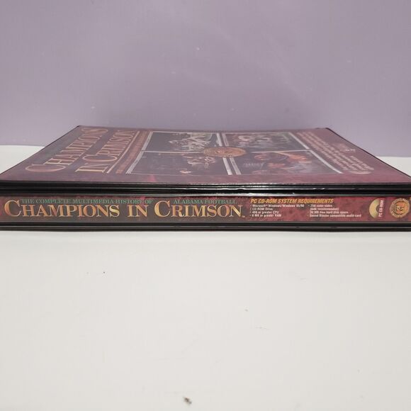 Alabama 1998  Champions in Crimson PC/ Cd -Rom Sealed Set NOB - Picture 6 of 10